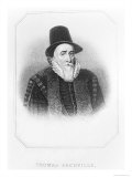 Portrait of Thomas Sackville reproduction procédé giclée par John De Critz