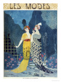 Les Modes Giclee Print by Georges Barbier