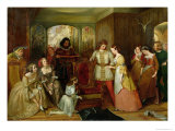 Cinderella and the Slipper Giclee Print by Richard Redgrave