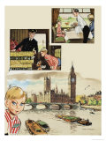 Off to London with Wee Willie Winkie Giclee Print by John Worsley