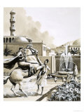 The Moorish Style of Architecture reproduction procédé giclée par Bill Lacey
