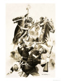 Blood on the Prairie Giclee Print by Don Lawrence