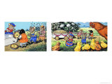 Katie Country Mouse Reproduction procédé giclée