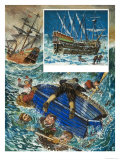 Shipwreck Giclee Print by Ken Petts