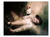 Boy and Rabbit Giclee Print by Sir Henry Raeburn