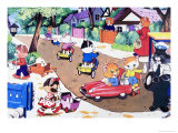Num Num and His Funny Family Reproduction procédé giclée par Gordon Hutchings