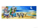 Alice Through the Looking Glass Giclee Print by Philip Mendoza