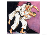 Black Belt Judo Giclee Print