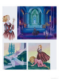 Illustrations For Beauty and the Beast Giclee Print by Ron Embleton