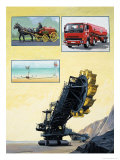 The Story of Oil: What Would We Do Without It Giclee Print by Clifford Meadway