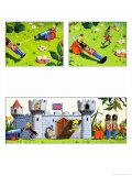 Gregory Grasshopper Giclée-tryk af Gordon Hutchings
