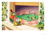 Gregory Grasshopper Wydruk giclee autor Gordon Hutchings