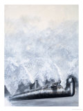 The Story of the Submarine: Nautilus Heralds the Nuclear Age Giclee Print by Mike Tregenza