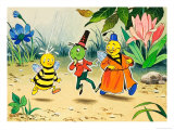 Gregory Grasshopper Giclée-tryk af Gordon Hutchings