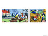 Katie Country Mouse Giclée-tryk Katie Country Mouse Giclée-tryk
