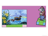 Katie Country Mouse Giveaway Free Gift Giclée-tryk af Harold Tamblyn-watts Katie Country Mouse Giveaway Free Gift Giclée-tryk af Harold Tamblyn-watts