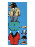 Katie Country Mouse Giveaway Free Gift Giclée-tryk af Harold Tamblyn-watts Katie Country Mouse Giveaway Free Gift Giclée-tryk af Harold Tamblyn-watts