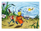 Gregory Grasshopper Giclée-Druck von Gordon Hutchings