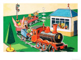 Gregory Grasshopper Giclee Print by Gordon Hutchings