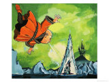 Gulliver Guinea-Pig Saves Summer Giclee Print by Gordon Hutchings