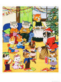 Num Num and His Funny Family Giclée-tryk af Gordon Hutchings Num Num and His Funny Family Giclée-tryk af Gordon Hutchings
