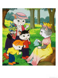 Num Num and His Funny Family Reproduction procédé giclée par Gordon Hutchings
