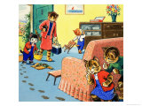 Num Num and His Funny Family Reproduction procédé giclée par Gordon Hutchings