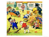 Num Num and His Funny Family Giclee Print by Gordon Hutchings