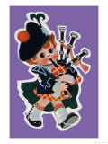 Bagpiper Giclee Print