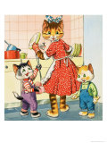 Num Num and His Funny Family Reproduction procédé giclée par Gordon Hutchings