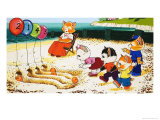 Num Num and His Funny Family Wydruk giclee autor Gordon Hutchings Num Num and His Funny Family Wydruk giclee autor Gordon Hutchings