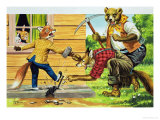 Brer Rabbit Giclee Print by Henry Charles Fox