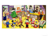 Num Num and His Funny Family Reproduction procédé giclée par Gordon Hutchings