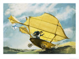 The Route to the Moon: The First Planes to Fly reproduction procédé giclée par Ferdinando Tacconi