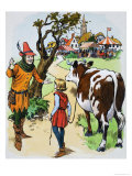 Jack and the Beanstalk Giclee Print