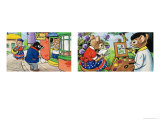Katie Country Mouse Reproduction procédé giclée