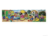 Katie Country Mouse Giclée-tryk Katie Country Mouse Giclée-tryk