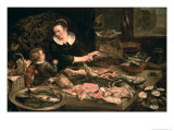 The Fishmonger Giclee Print by Frans Snyders Or Snijders