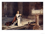 The Vigil Giclee Print by John Pettie