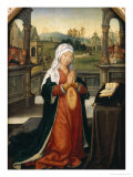 St.Anne Conceiving the Virgin reproduction procédé giclée par Jean The Elder Bellegambe