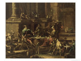 Gipsy Repast Giclée-tryk af Alessandro Magnasco Gipsy Repast Giclée-tryk af Alessandro Magnasco
