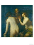 Lot and His Daughters reproduction procédé giclée par Francesco Furini