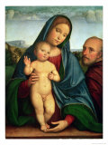 Holy Family Giclée-tryk af Francesco Francia Holy Family Giclée-tryk af Francesco Francia