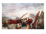 The Last March of Edward I Giclee Print by William Bell Scott