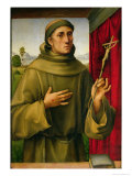 St. Francis of Assissi, c.1490 Giclee Print by Francesco Francia