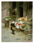Little Boy at the Market reproduction procédé giclée par Victor Gabriel Gilbert