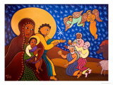 The Holy Family at Nativity, 2007 Giclee Print by Laura James