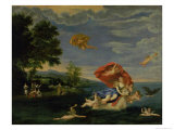 The Rape of Europa Lámina giclée por Francesco Albani The Rape of Europa Lámina giclée por Francesco Albani