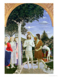 Baptism of Christ Giclee Print by Piero della Francesca 