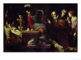 The Denial of St. Peter Reproduction procédé giclée par Nicolas Tournier